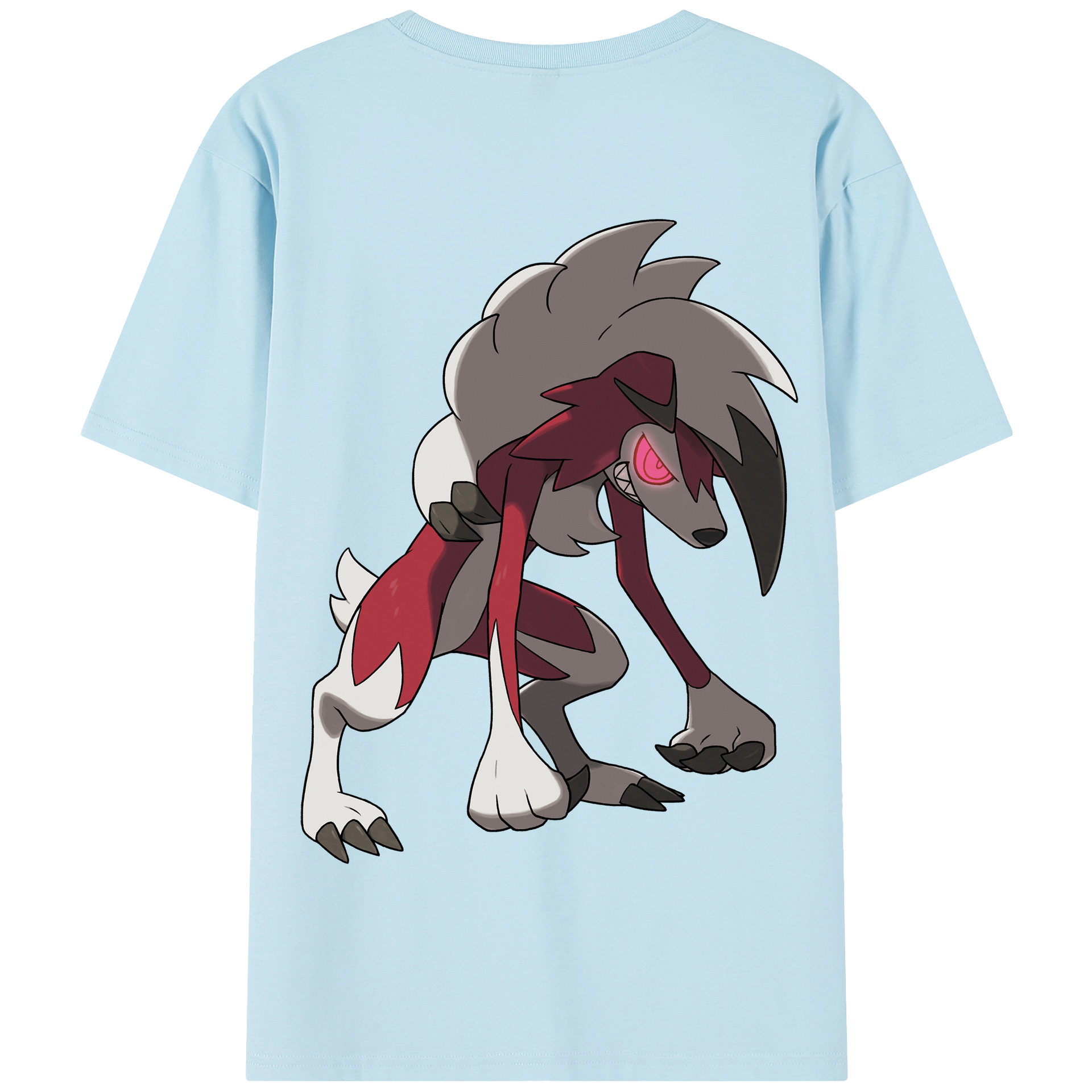 （画像用） ポケットモンスター Pokémon 綿100％半袖Tシャツ（背面プリント）